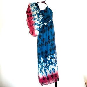 Twenty-Six Women’s Cold Shoulder Belted Maxi Dress Size 3